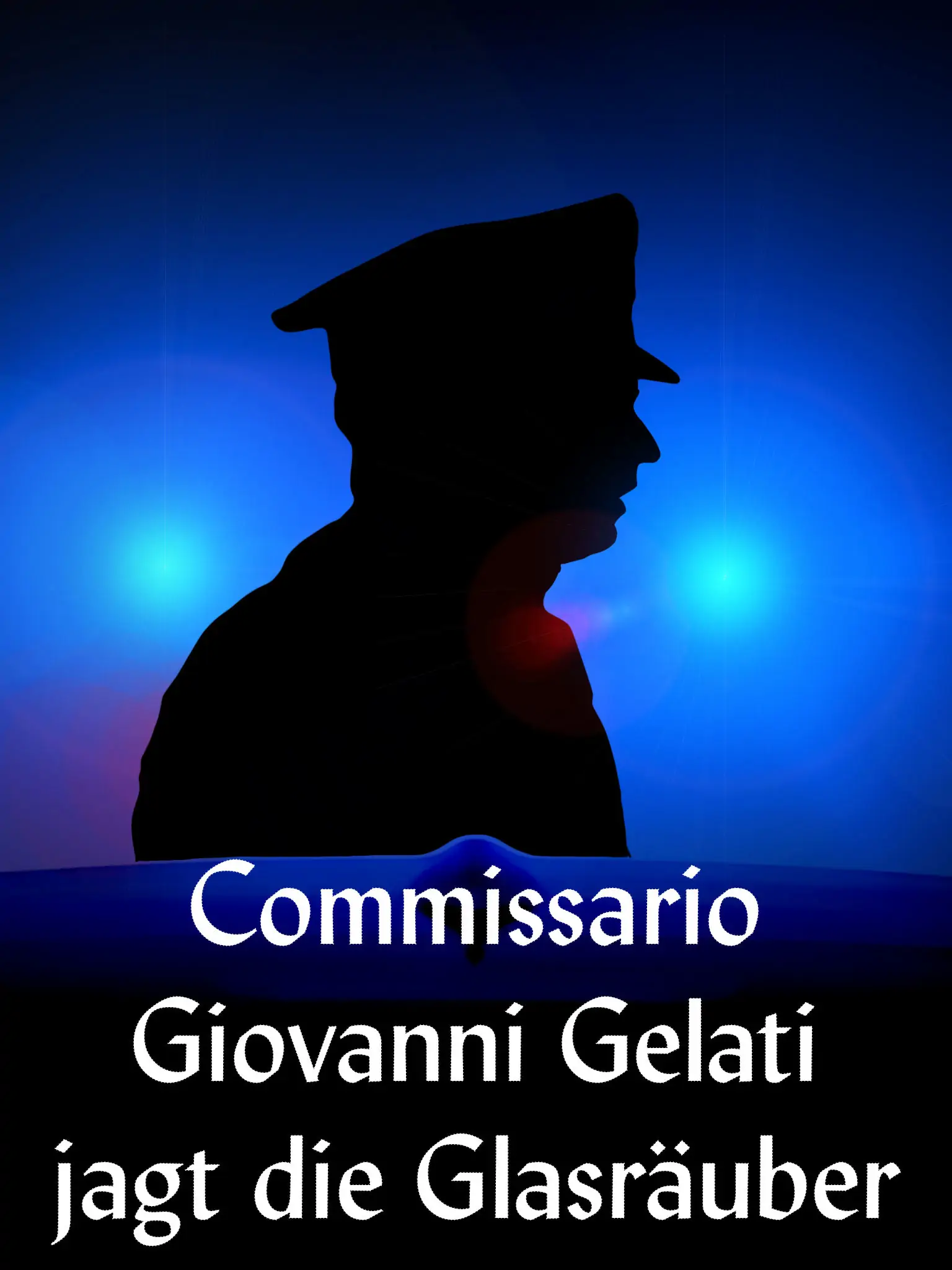 Cover der Kurzgeschichte Commissario Giovanni Gelato jagt die Glasräuber
