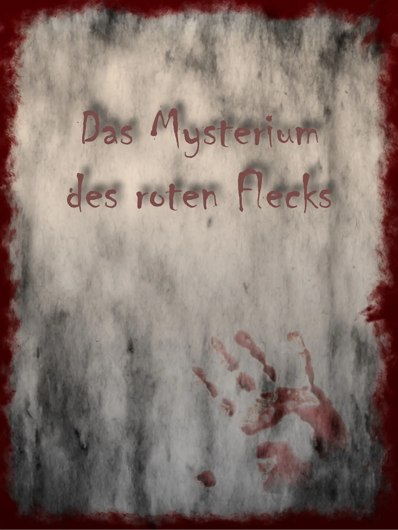 Cover der Kurzgeschichte Das Mysterium des roten Flecks