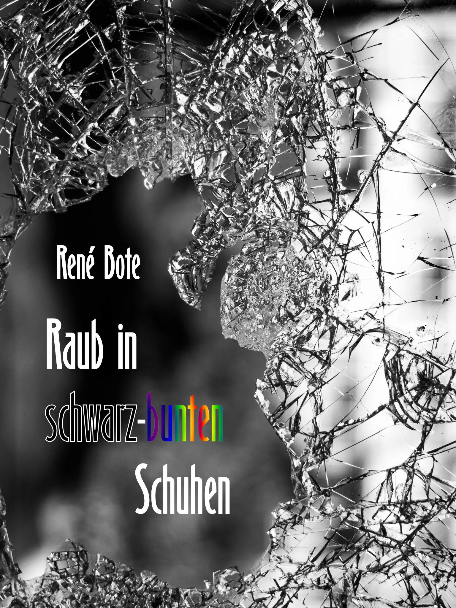 Cover des Buchs Raub in schwarz-bunten Schuhen